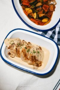 Solomillo de cerdo al roquefort