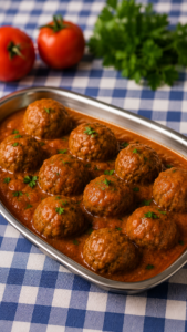 Albóndigas en salsa